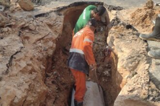 Prefeitura de Manaus inicia obra emergencial para recuperar rede de drenagem no bairro Colônia Santo Antônio