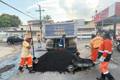 Prefeitura de Manaus realiza recuperação asfáltica no bairro Petrópolis e transforma a mobilidade da região
