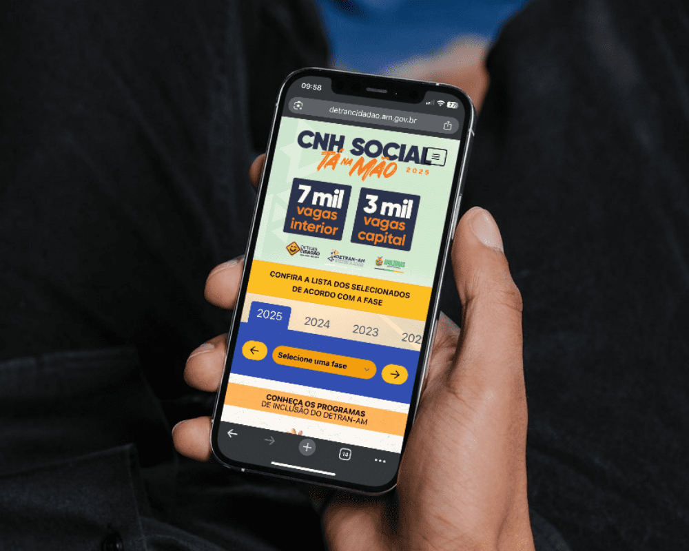 Tecnologia: Com sistema da Prodam, CNH Social convoca 10 mil selecionados