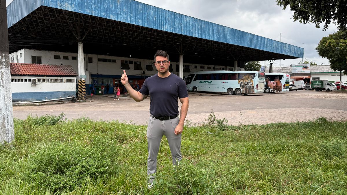 Rodrigo Guedes cobra reforma completa da Rodoviária de Manaus