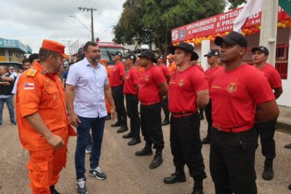 Em Itapiranga governador Wilson Lima inaugura 11º Grupamento Integrado de Combate a Incêndio do interior
