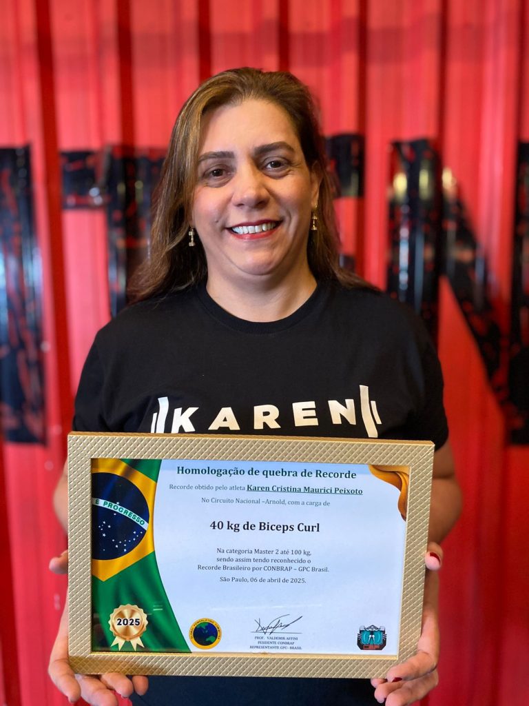 Atleta amazonense recebe homologação de recorde brasileiro e garante vaga no Mundial de Powerlifting