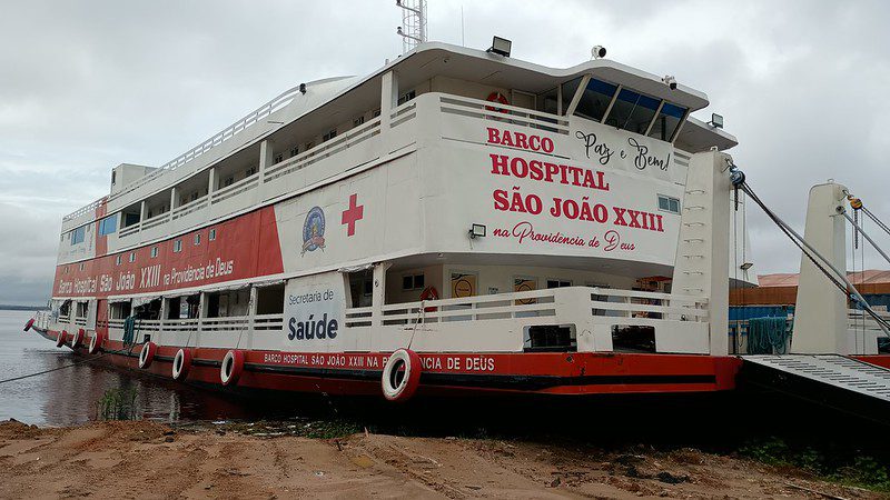 Boa Vista dos Ramos recebe a 16ª expedição de saúde do Barco Hospital São João XXIII