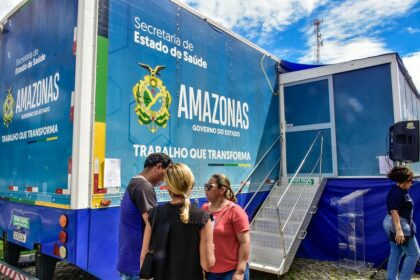 Carretas da Saúde vão atender na zona leste de Manaus e em Manacapuru