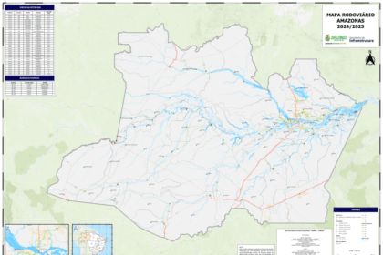 Seinfra disponibiliza ferramenta virtual para consulta e acompanhamento da malha rodoviária no Amazonas