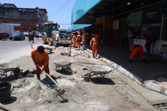 Prefeitura de Manaus transforma acesso e passeio público da Feira Manaus Moderna com obras de revitalização