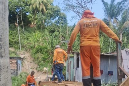 Prefeitura de Manaus entrega ponte de 30 metros e melhora mobilidade no bairro Zumbi dos Palmares