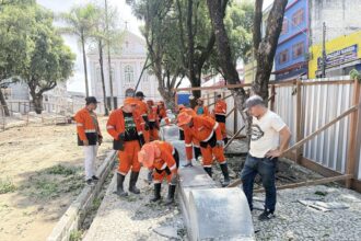 Prefeitura de Manaus inicia revitalização da histórica Praça dos Remédios no coração da cidade