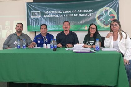 Conselheiros de Saúde de Manaus tomam posse para mandato 2025-2028