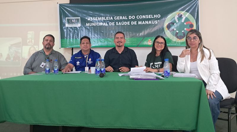 Conselheiros de Saúde de Manaus tomam posse para mandato 2025-2028