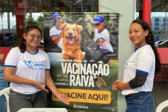 CCZ leva vacinação antirrábica para o ‘Manaus Cidadã’