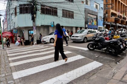 Centro recebe nova sinalização e organização do trânsito