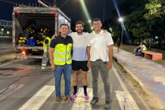 Solicitação de João Paulo Janjão garante contenções permanentes na ciclofaixa do Passeio do Mindu
