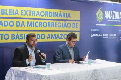 Marco histórico: Governo do Amazonas instala a Microrregião de Saneamento Básico