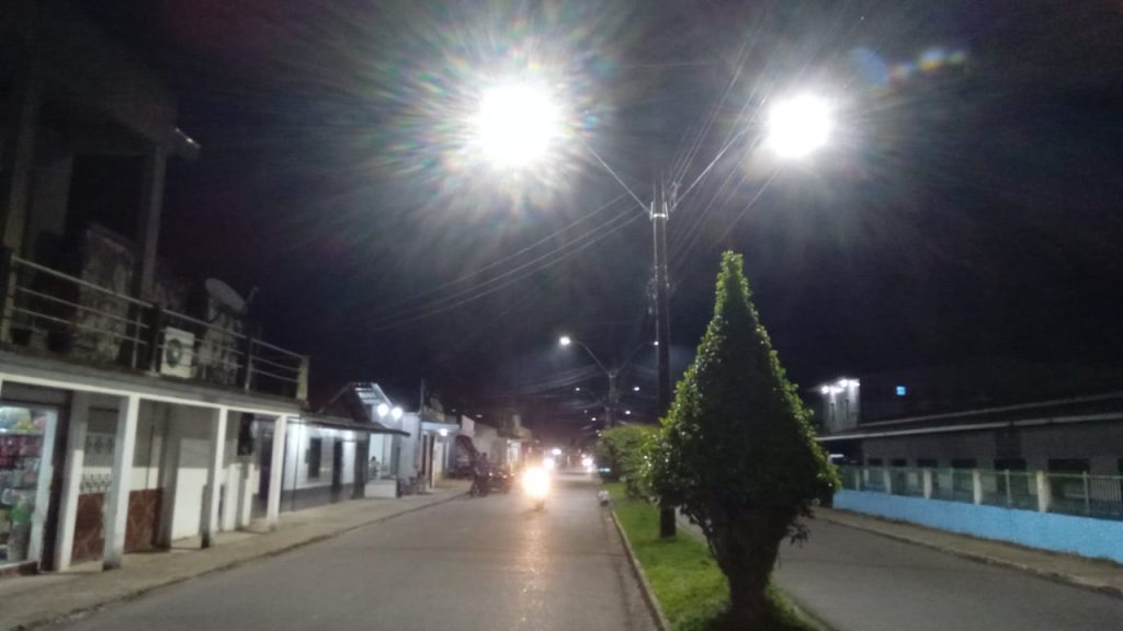 Governo do Estado conclui a modernização da iluminação pública de Maraã