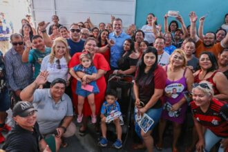 Rodrigo Sá participa de ação em homenagem ao Dia dos Pais na zona Norte de Manaus