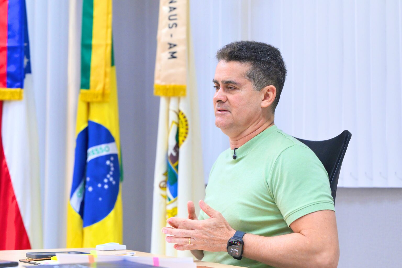 Prefeito David Almeida reforça combate à desordem no centro histórico e anuncia ações intensas contra insegurança