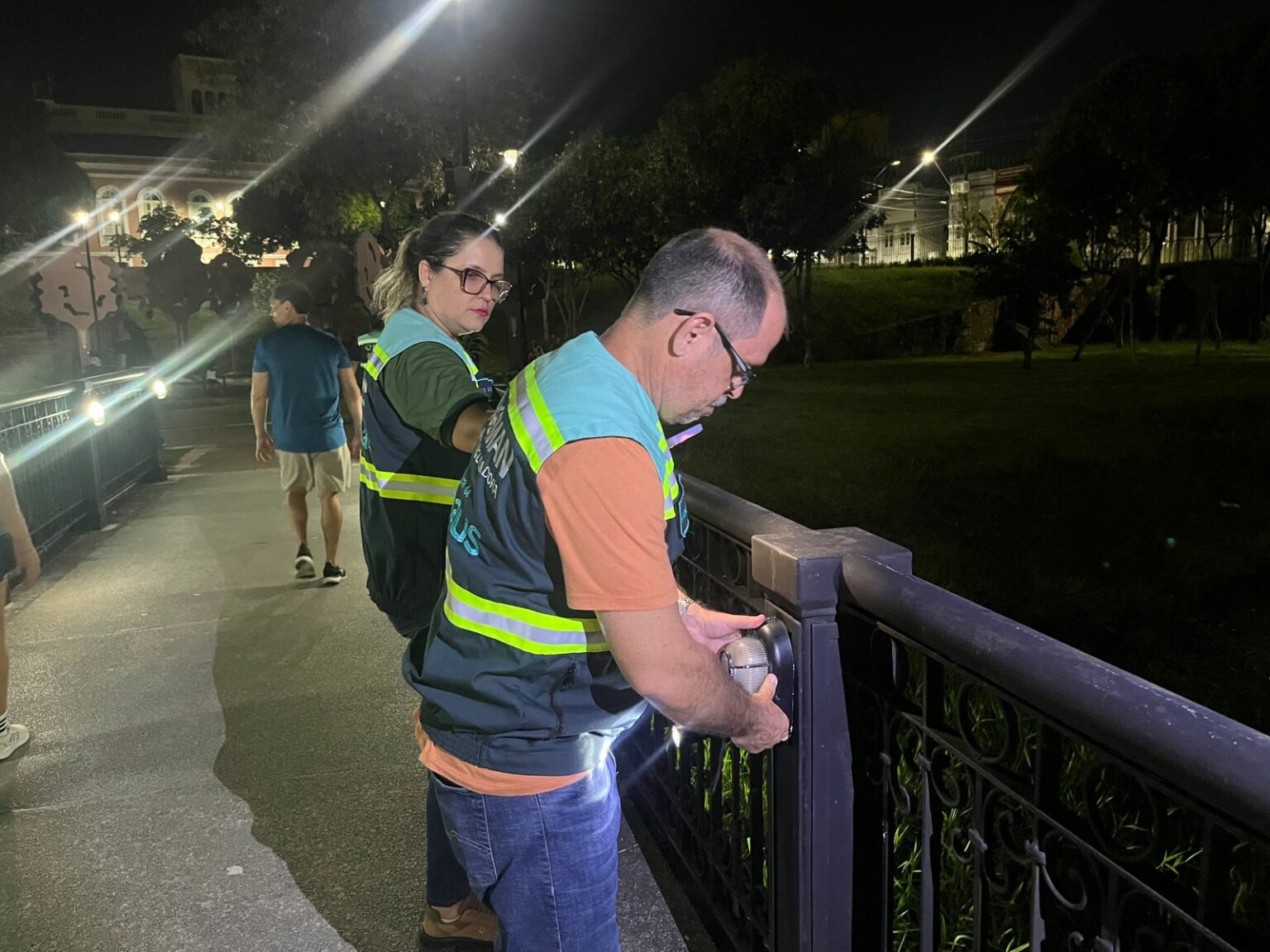 Ageman intensifica vistorias noturnas no centro de Manaus