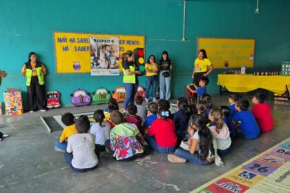 Prefeitura leva educação de trânsito e meio ambiente à escola