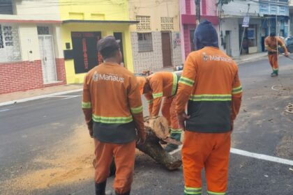 Prefeitura intensifica mutirão e transforma a área central de Manaus