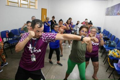 Agosto Lilás: Centro de Convivência da Família Miranda Leão oferece aula de autodefesa para mulheres