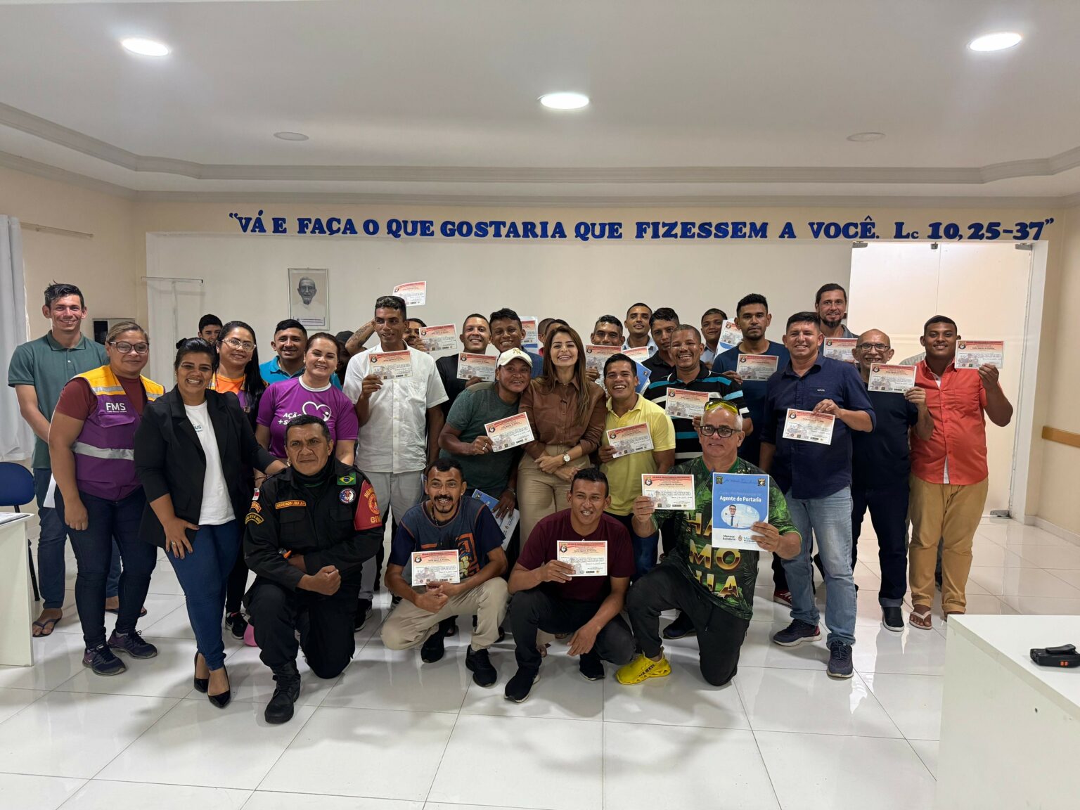 Curso de Agente de Portaria para internos de instituições