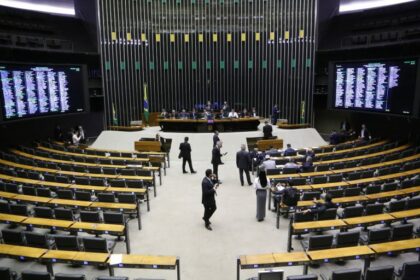 Sessão do Plenário da Câmara será realizada a partir das 20h30