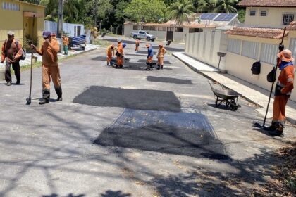 Prefeitura de Manaus intensifica obras de recuperação asfáltica e leva melhorias à zona Leste