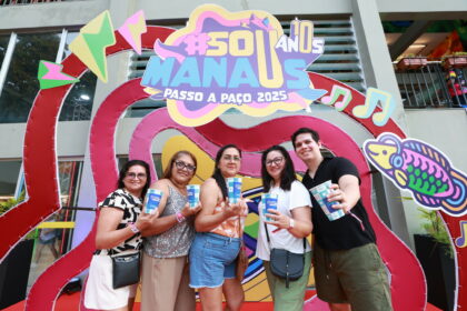 Centro histórico se transforma em palco de arte e cultura no ‘#SouManaus 2025’