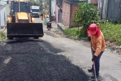 Prefeitura de Manaus avança na revitalização da zona Leste com obras no bairro Gilberto Mestrinho