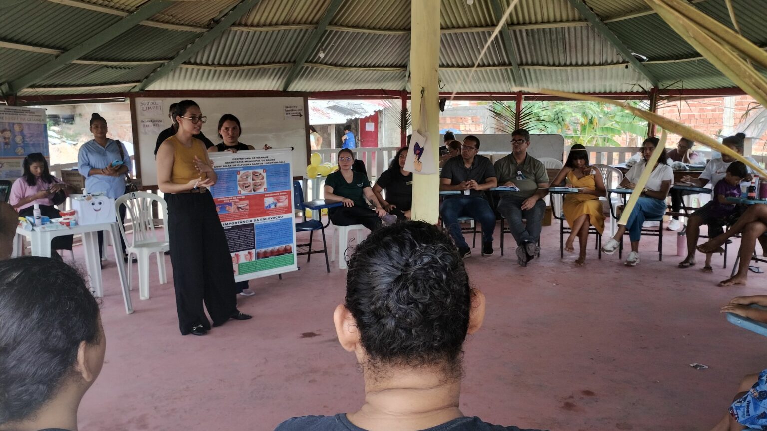 Comunidade indígena na zona Leste recebe ação de saúde