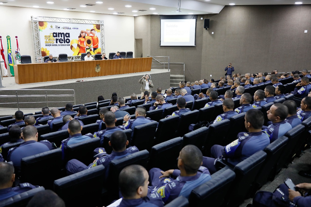 Assembleia Legislativa promove palestra sobre saúde mental para cadetes da Polícia Militar