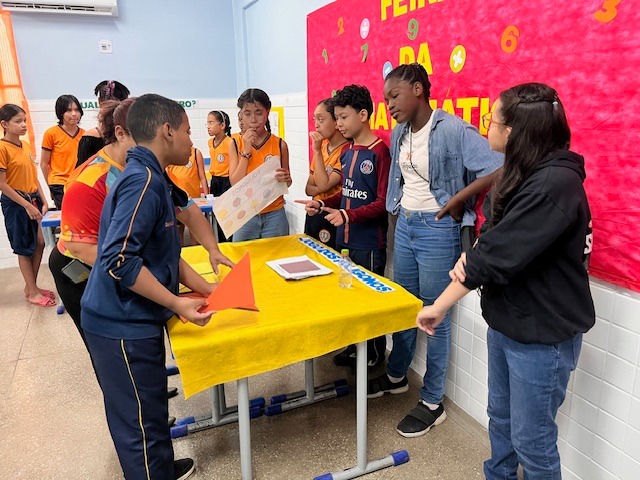 2ª edição da Feira de Matemática na escola Waldir Garcia