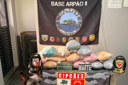 Base Arpão 2: PMAM apreende mais de 240 quilos de entorpecentes em pouco mais de 72 horas