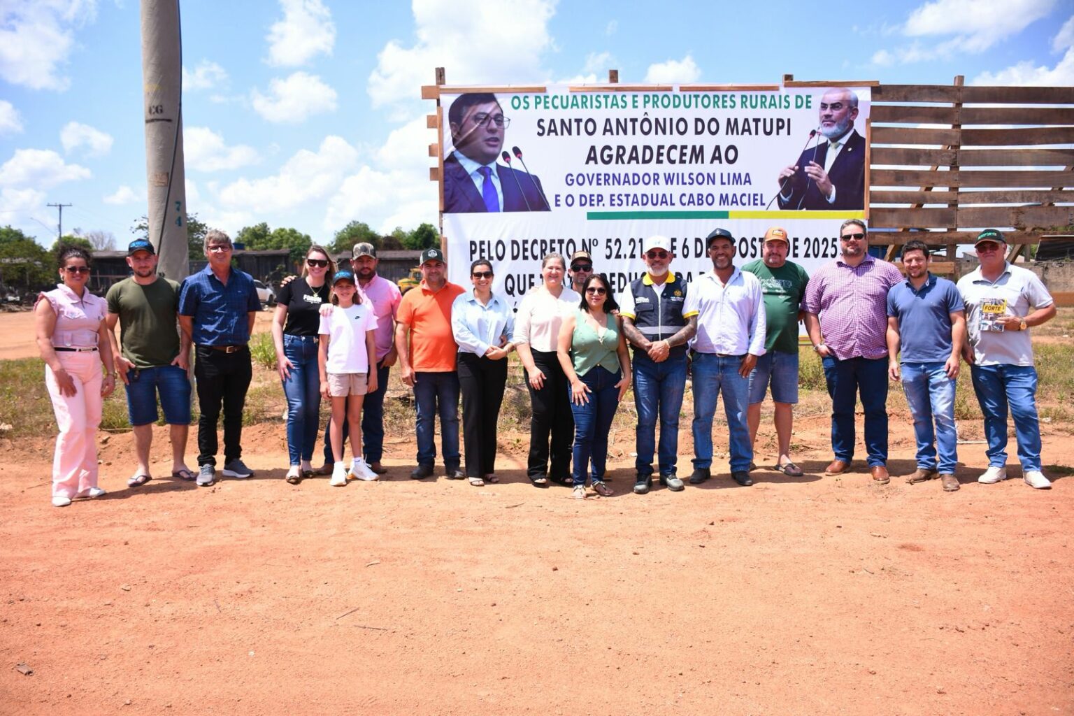 Cabo Maciel participa da 3ª Jornada Tecnológica Agropecuária Sustentável em Santo Antônio do Matupi e reforça compromisso com o setor primário