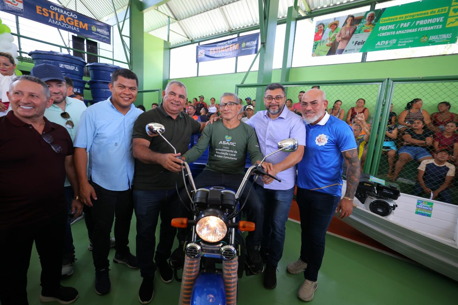 Cabo Maciel participa de entregas de obras e investimentos em Canutama, realizadas pelo governador Wilson Lima
