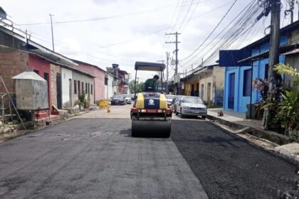 PMM realiza recuperação asfáltica de via no bairro Cidade Nova