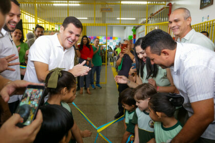 Vice-prefeito Renato Júnior reinaugura Cmei Dom Bosco