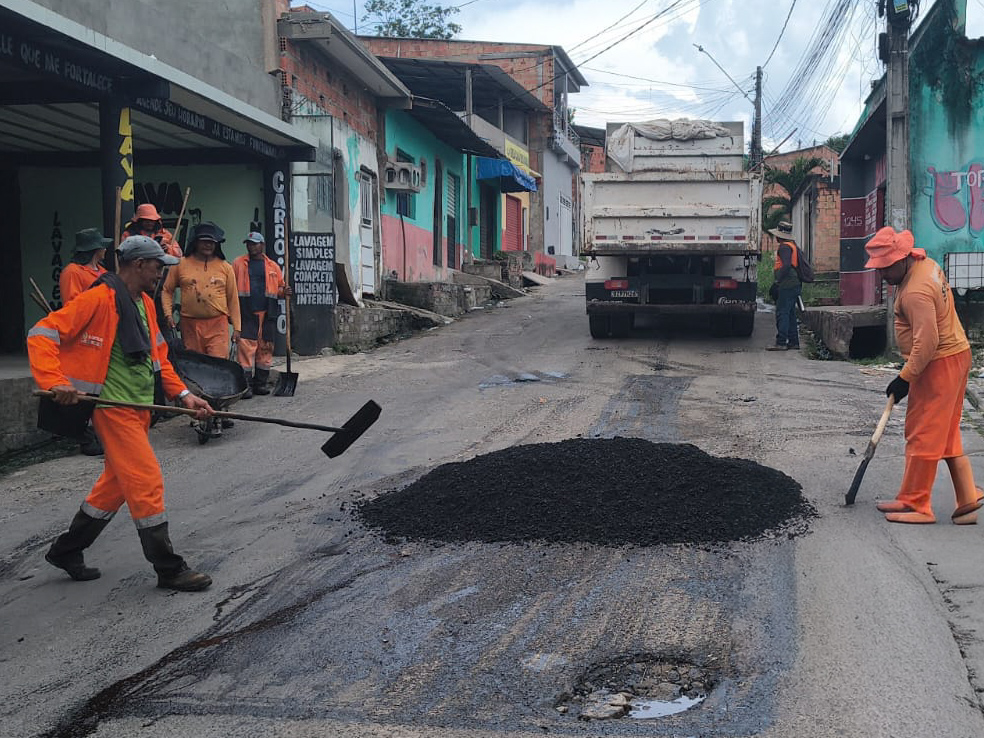 PMM recupera vias do Colônia Terra Nova