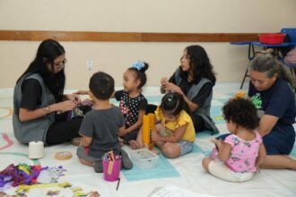 Governo Presente: Atrações artísticas, feira criativa e recreação infantil movimentam ação no Novo Aleixo