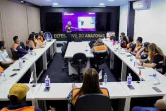 Defesa Civil do Amazonas promove capacitação dos municípios que participarão da simulação do sistema Defesa Civil Alerta