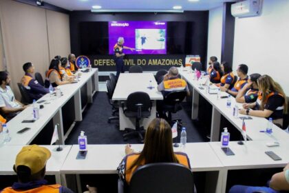 Defesa Civil do Amazonas promove capacitação dos municípios que participarão da simulação do sistema Defesa Civil Alerta