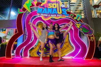 Estação das Artes leva magia e encantamento ao público no segundo dia do ‘#SouManaus Passo a Paço 2025’