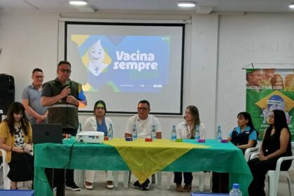 Vacinação de Fronteira: FVS-RCP participa de reunião preparatória trinacional em Tabatinga