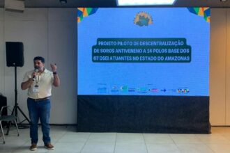 FVS-RCP apresenta experiência pioneira de descentralização da soroterapia em terras indígenas de difícil acesso