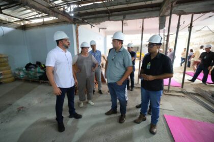 Governador Wilson Lima vistoria obras de modernização do Hospital e Pronto-Socorro Platão Araújo e do Complexo Hospitalar Sul
