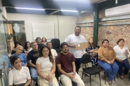 Biblioteca municipal recebe palestra e exposição do projeto ‘Acessibilidade sobre as Águas’ durante 19ª Primavera de Museus