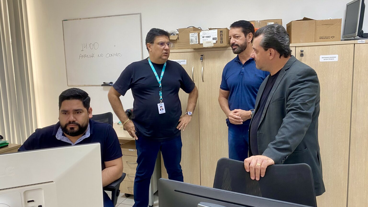 CCC recebe representante de centro integrado da Secretaria de Segurança do Amazonas