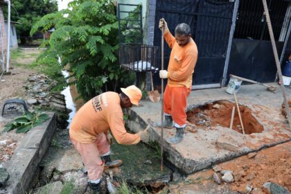 Intervenção emergencial da Prefeitura de Manaus devolve segurança para moradores do bairro Santo Antônio