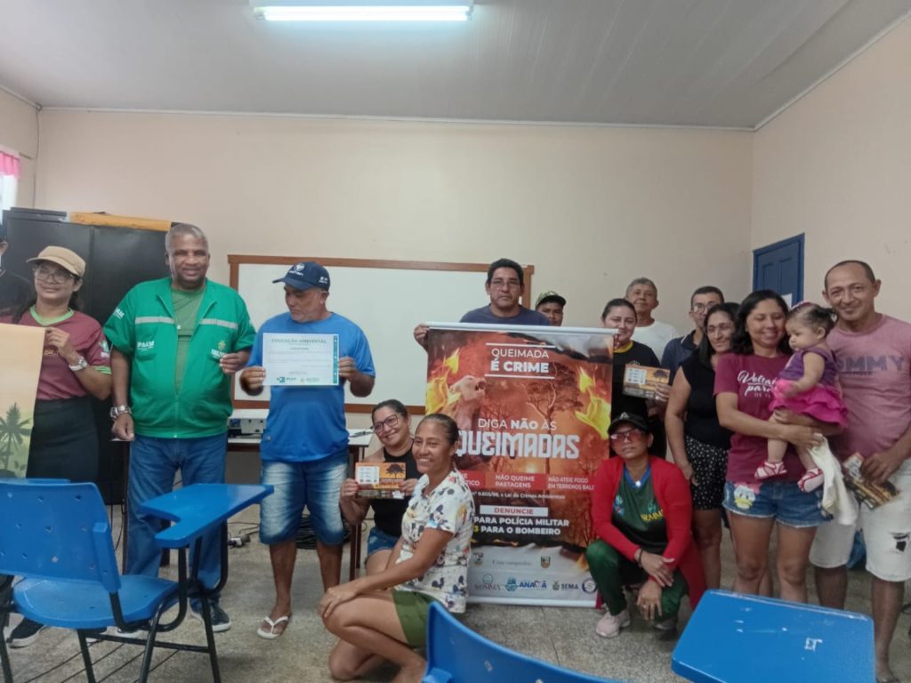 Ipaam encerra semana de educação ambiental em Anamã com mais de 1,5 mil participantes